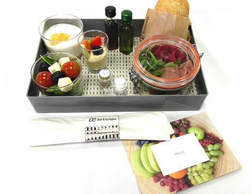 Air Europa, finalista en los Premios Onboard Hospitality por sus nuevos menús ecológicos y sostenibles